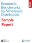 Economic Benchmarks for Wholesale Distribution. Sample Report. In partnership with