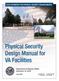 Physical Security Design Manual for VA Facilities
