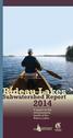 Rideau Lakes. Subwatershed Report. A report on the environmental health of the