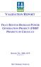 VALIDATION REPORT FRAY BENTOS BIOMASS POWER GENERATION PROJECT (FBBP PROJECT) IN URUGUAY REPORT NO REVISION NO. 01 DET NORSKE VERITAS