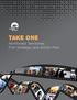Take One Northwest Territories Film Strategy and Action Plan