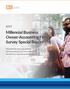 Millennial Business Owner-Accounting Firm Survey Special Report