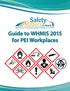 Guide to WHMIS 2015 for PEI Workplaces. Information for Workers