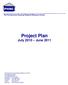 The Pennsylvania Housing Research/Resource Center Project Plan July 2010 June 2011