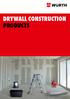 DRYWALL CONSTRUCTION PRODUCTS