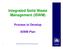 Integrated Solid Waste Management (ISWM)