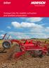 Joker. Compact disc for stubble cultivation and seedbed preparation