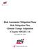 Risk Assessment Mitigation Phase Risk Mitigation Plan Climate Change Adaptation (Chapter SDG&E-14)