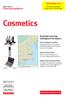 Cosmetics. Essential sourcing intelligence for buyers