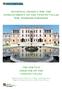 REGIONAL PROJECT FOR THE ENHANCEMENT OF THE VENETO VILLAS FOR TOURISM PURPOSES