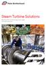 Steam Turbine Solutions. Meeting client needs through every stage of project execution