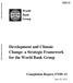 Development and Climate Change: a Strategic Framework for the World Bank Group