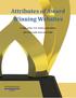 Attributes of Award Winning Websites