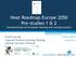 Heat Roadmap Europe 2050 Pre-studies 1 & 2 Decarbonising the European heating and cooling markets