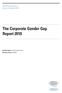 The Corporate Gender Gap Report 2010