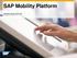 SAP Mobility Platform. Gerhard Henig, SAP AG