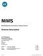 NiMS. Scheme Description. Nickel Migration Proficiency Testing Scheme
