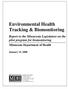 Environmental Health Tracking & Biomonitoring