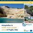 Pilot Study. Adaptation in water and coastal areas in Puglia, Italy