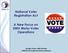 National Voter Registration Act. A New Focus on DMV Motor Voter Operations. Jennifer Cohan, DMV Director AAMVA AIC Conference Dover, Delaware