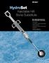 HydroSet. Injectable HA Bone Substitute
