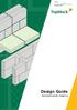 CI/SfB. November Design Guide Concrete block masonry