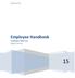 Collision Pro. Employee Handbook Collision PRO Inc. Digital Version