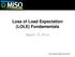 LOLE Fundamentals Loss of Load Expectation (LOLE) Fundamentals