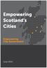 Empowering Scotland s Cities. Empowering City Government