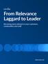 From Relevance Laggard to Leader