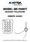 MODEL BE-100HT HEADSET TELEPHONE OWNER S MANUAL PLEASE READ THIS INSTRUCTION MANUAL CAREFULLY.