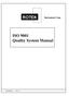 ROTEK. IIInnInstI Instrument Corp. ISO 9001 Quality System Manual
