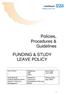 Policies, Procedures & Guidelines