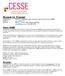Request for Proposal Council of Engineering and Scientific Society Executives (CESSE)