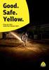Good. Safe. Yellow. Price List 2015 Valid from February 2015