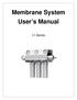 Membrane System User s Manual. L1-Series