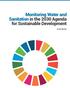 Monitoring Water and Sanitation in the 2030 Agenda for Sustainable Development. An introduction