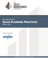 Research Report Sales Planning Practices March 2016
