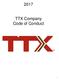 TTX Company Code of Conduct