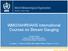 WMO/IAHR/IAHS International Courses on Stream Gauging