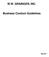 W.W. GRAINGER, INC. Business Conduct Guidelines