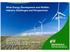 Wind Energy Development and Wildlife: Industry Challenges and Perspectives