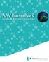 AAV Biosensors. Handbook and Product Information