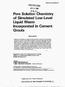Pore Solution Chemistry of Simulated Low-Level Liquid Waste. Incorporated in Cement Grouts