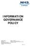 INFORMATION GOVERNANCE POLICY