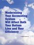 Modernizing Your Accounting System Will Affect Both Your Bottom Line and Your Efficiency