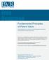 BVR. Free Download. Fundamental Principles of Patent Value. What It s Worth
