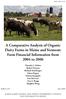 A Comparative Analysis of Organic Dairy Farms in Maine and Vermont: Farm Financial Information from 2004 to 2006