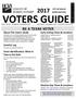 VOTERS GUIDE BE A TEXAS VOTER