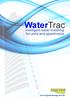 WaterTrac. for units and apartments. intelligent water metering.